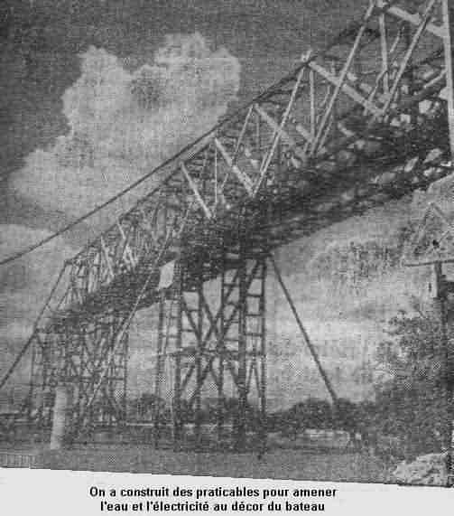 Am&eacute;nagement de praticables